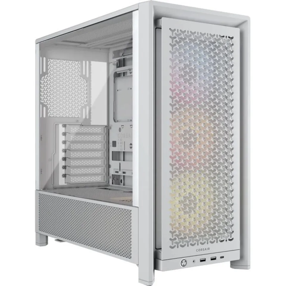 Corsair FRAME 4000D RS ARGB White E-ATX Tempered Glass