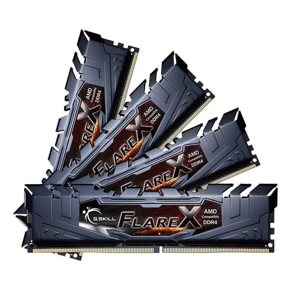 G.Skill Flare X DDR4 3200MHz 64GB 4x16GB CL16