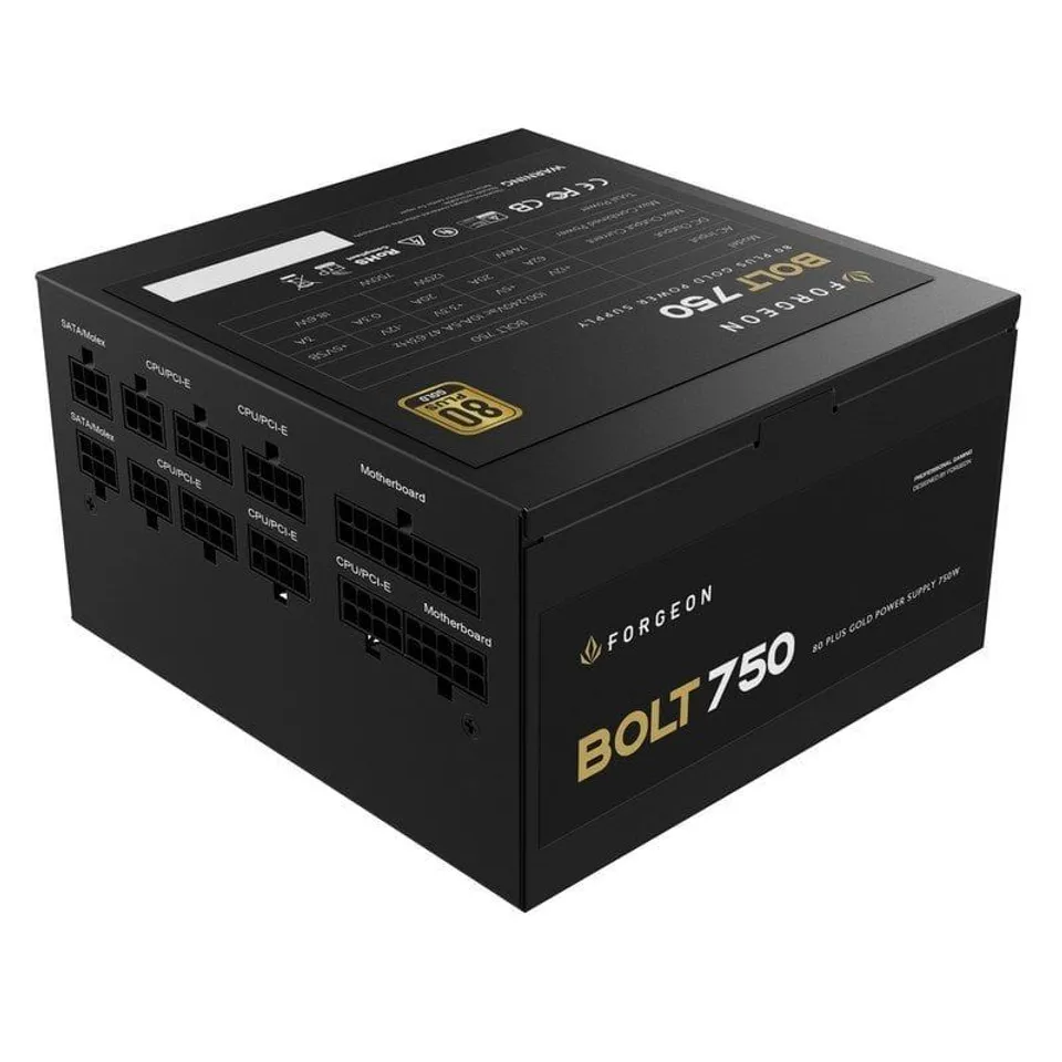 Forgeon Bolt 750W 80+ Gold Full Modular PSU