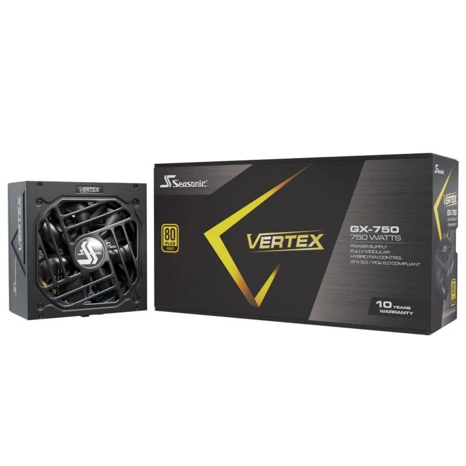 Seasonic VERTEX GX-750 ATX3.0 750W 80+ Gold Silent Fan