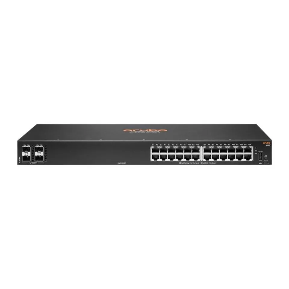 HPE CX 6100 Switch Gestionado 48Puertos Gigabit 4Puertos SFP+