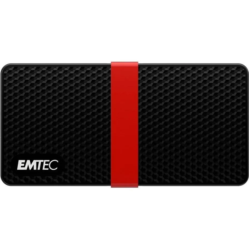 Emtec X200 Disco Externo SSD 1TB USB-C Negro