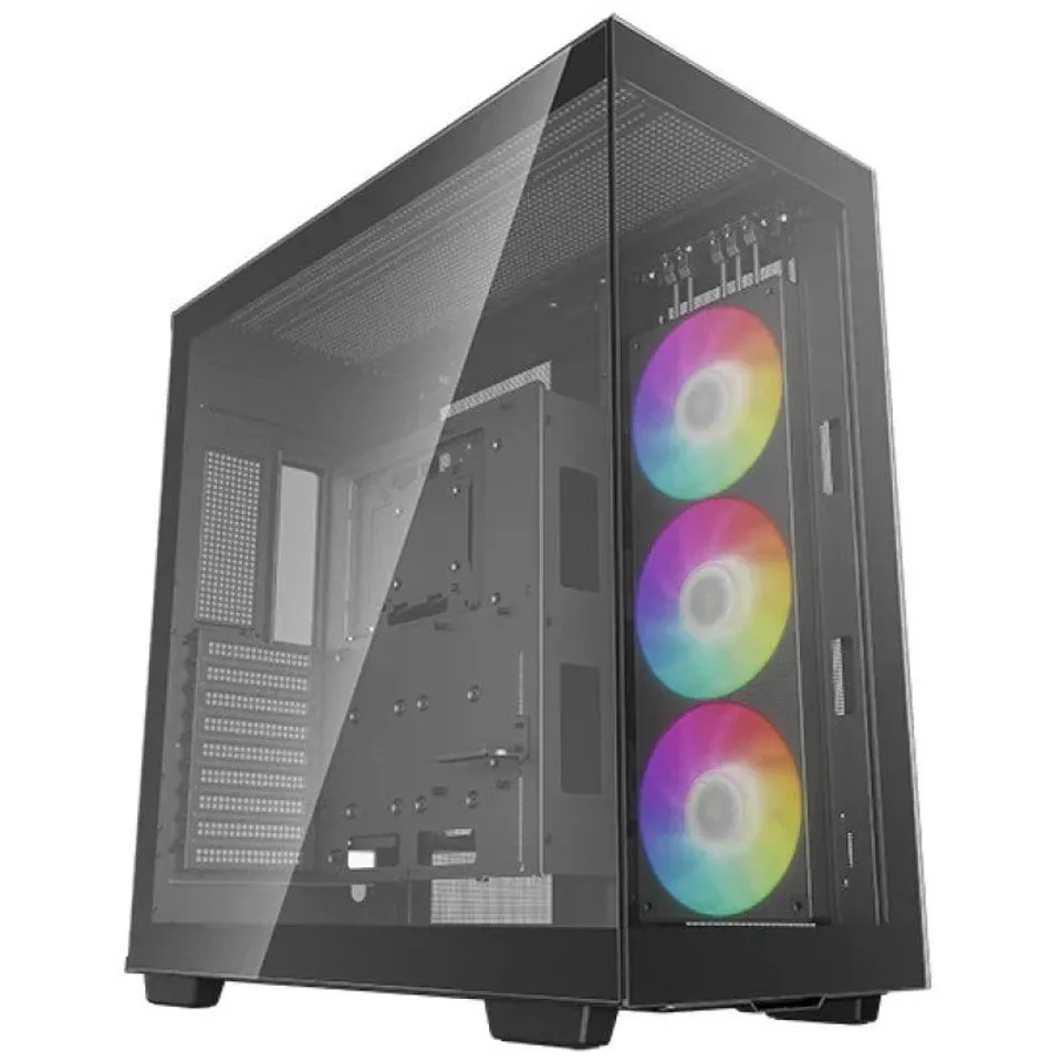 DeepCool CH780 ARGB Semitorre Cristal Templado USB-C Negra