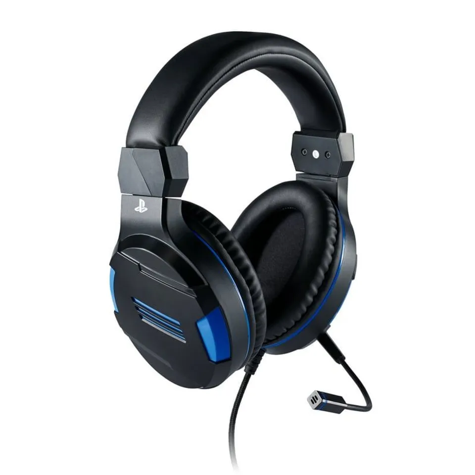 Bigben Auriculares Gaming PC PS4 Negro Azul