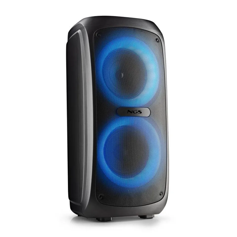 NGS Wild Temper Altavoz Portátil 200W Bluetooth USB AUX In Negro