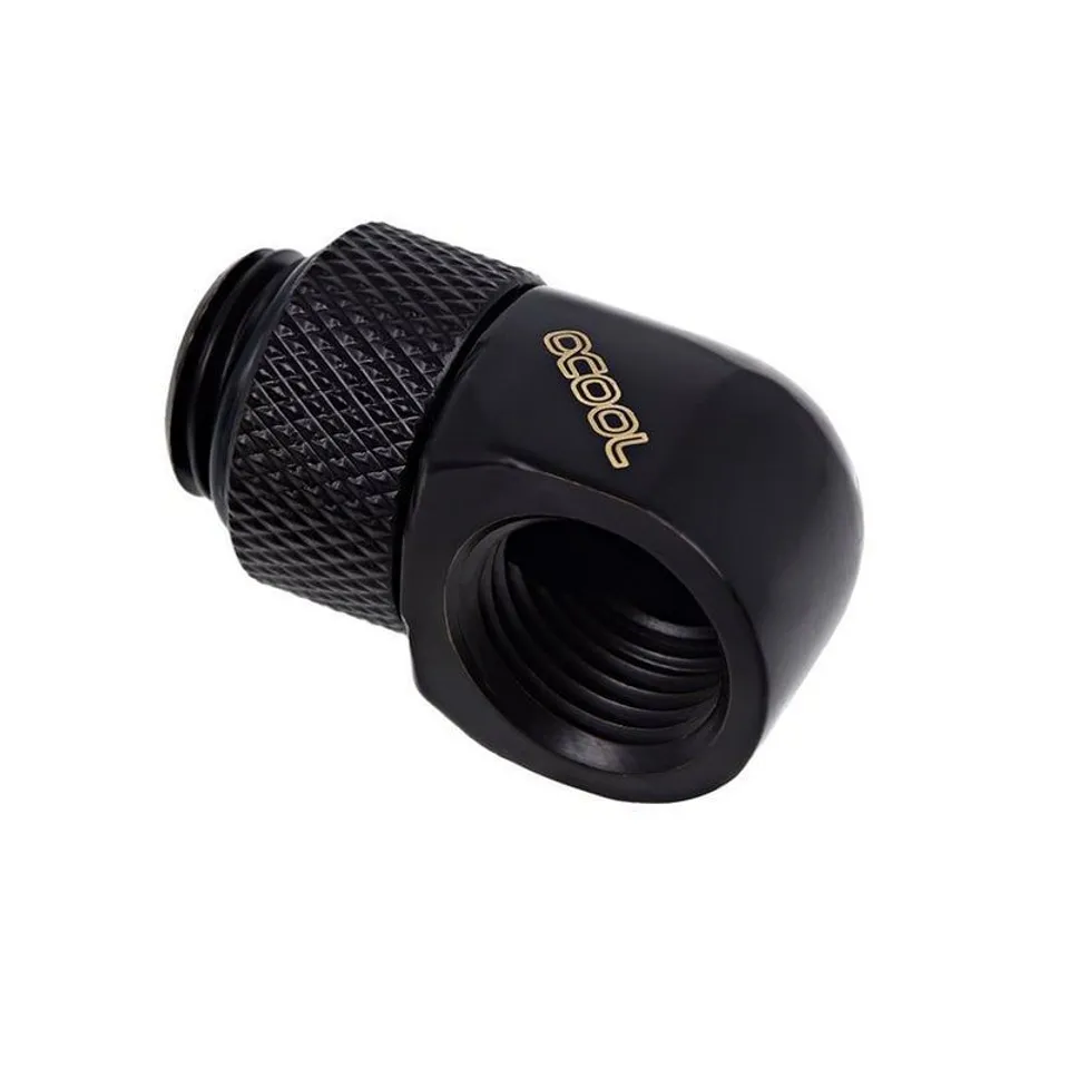 Alphacool A0020819 Adaptador Montaje 90° G1/4 Negro