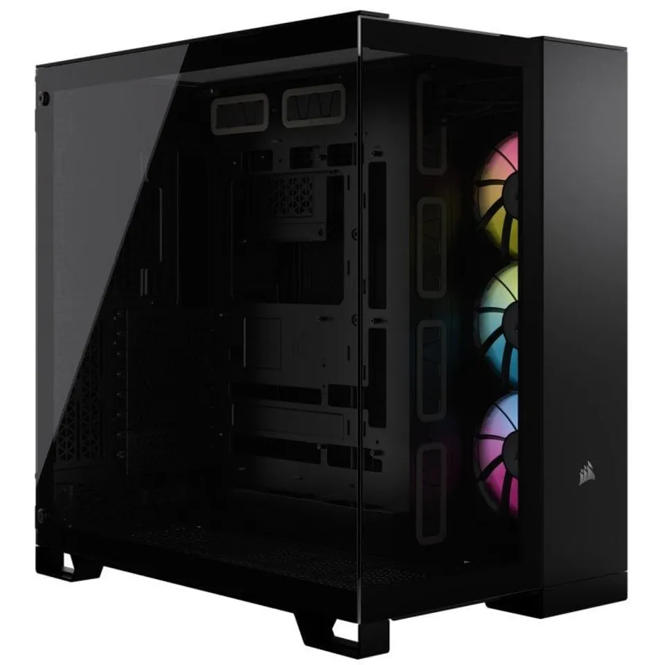 Corsair 6500X RGB Semitorre ATX Doble Templado USB-C Negra
