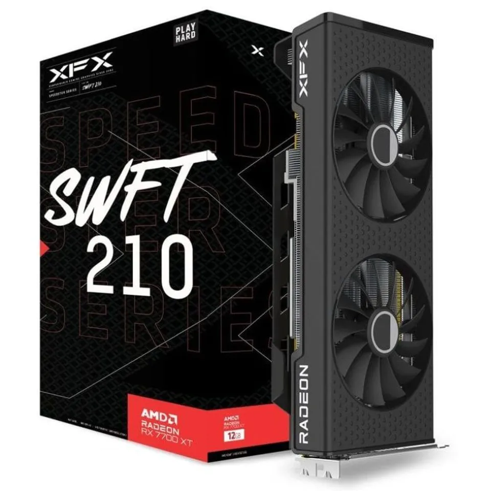 XFX Speedster SWFT210 RX 7700 XT Core Edition 12GB GDDR6