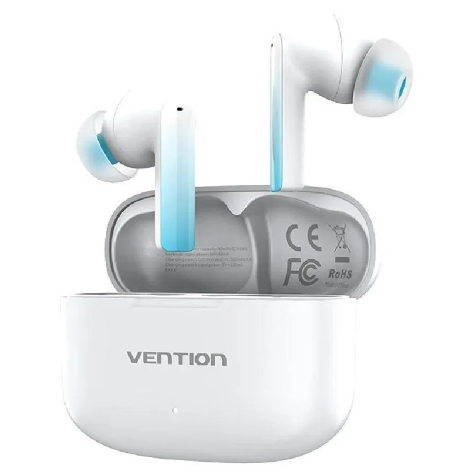 Vention ELF E04 NBIW0 Auriculares Bluetooth Blanco 6h