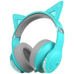 Edifier G5BTCAT Auriculares Gaming Inalámbricos RGB Turquesa