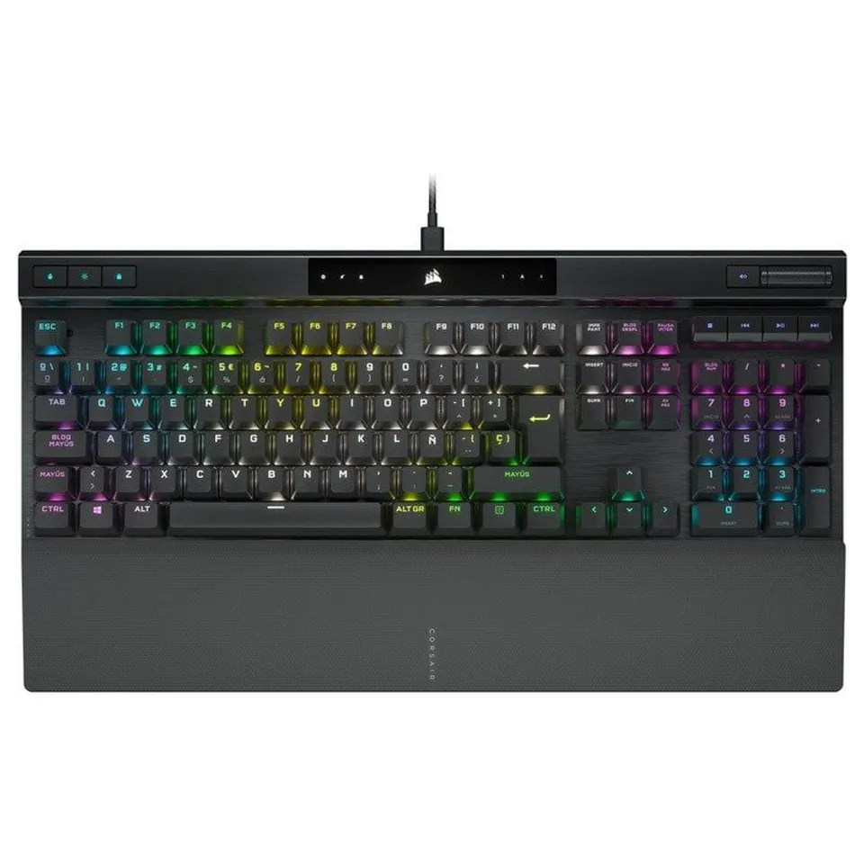 Corsair K70 PRO RGB Teclado Óptico-Mecánico OPX Negro