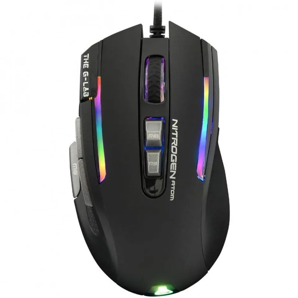 The G-Lab Kult Nitrogen Atom Ratón Gaming RGB 4800 DPI