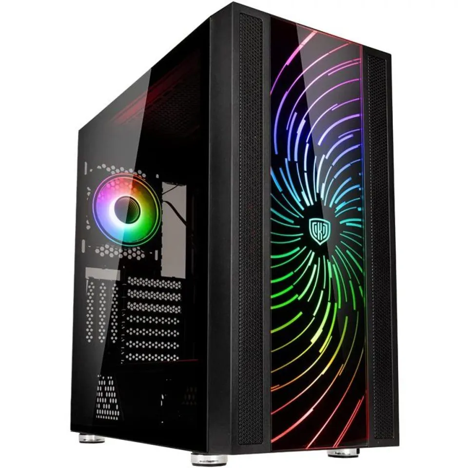 Kolink Unity Adapt Cristal Templado USB-C 3.1 Negra