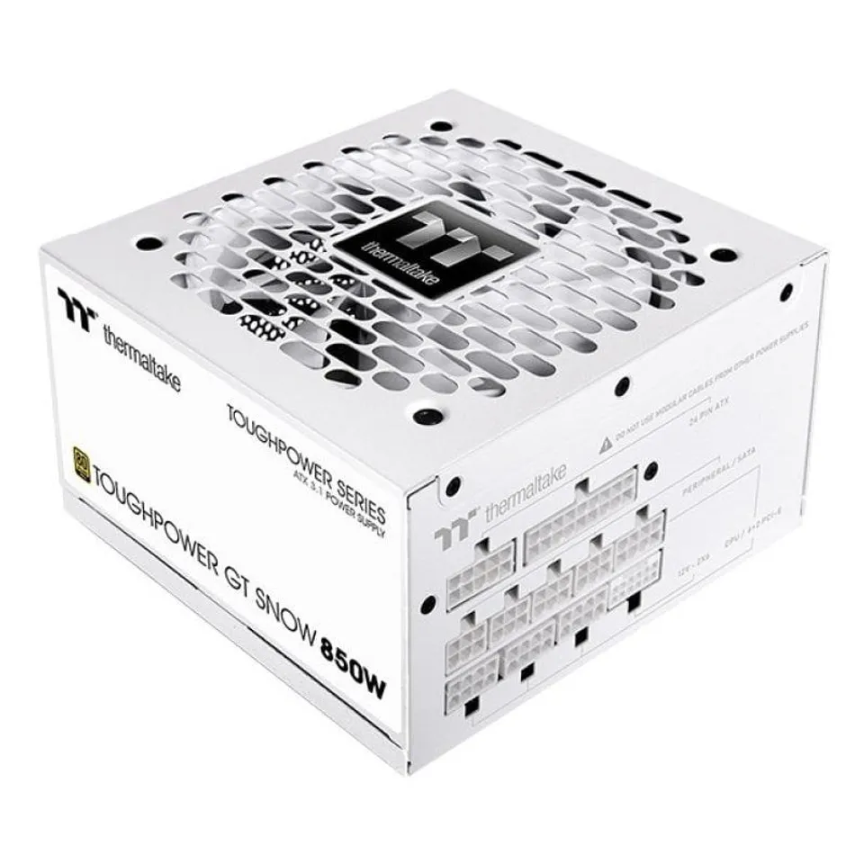 Thermaltake 850W 80 PLUS Gold ATX 3.1 Modular Blanca