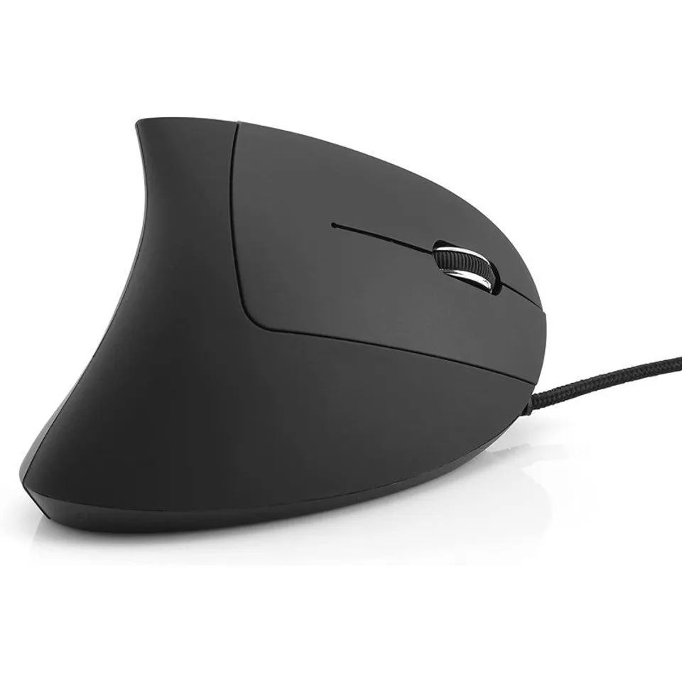 Mediarange MROS230 Ratón Óptico USB 2400 DPI Negro