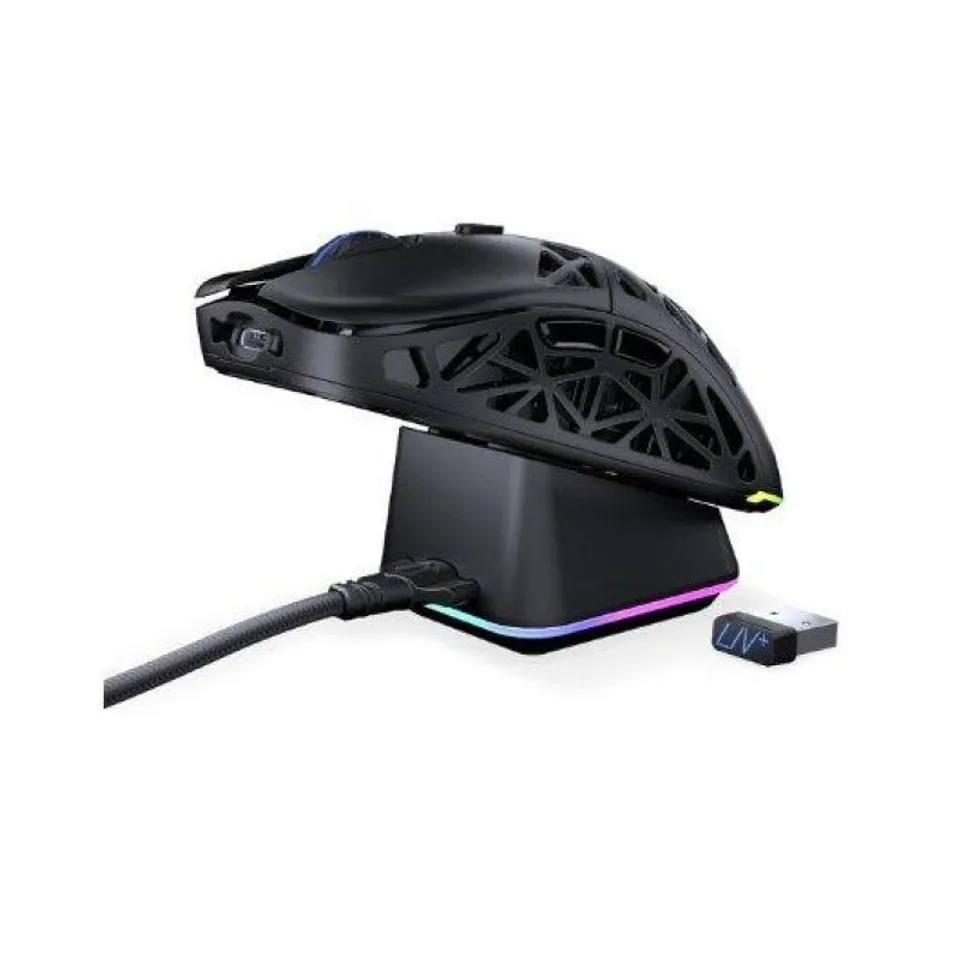 ENDORFY Ratón Inalámbrico 26000DPI ARGB Bluetooth Dock