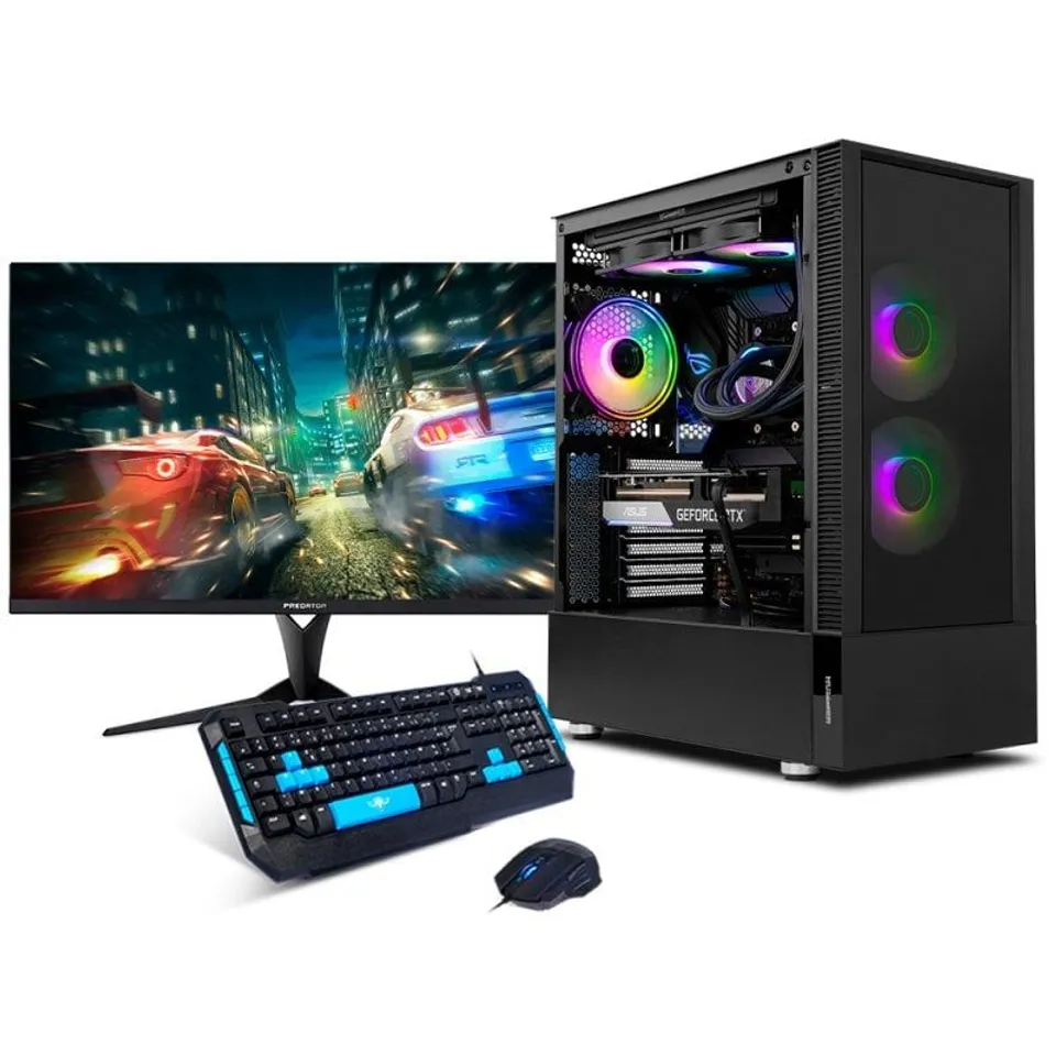 Neo-PC Delta Ryzen 9/32GB/1TB/RTX4060Ti/27"FHD+Periféricos