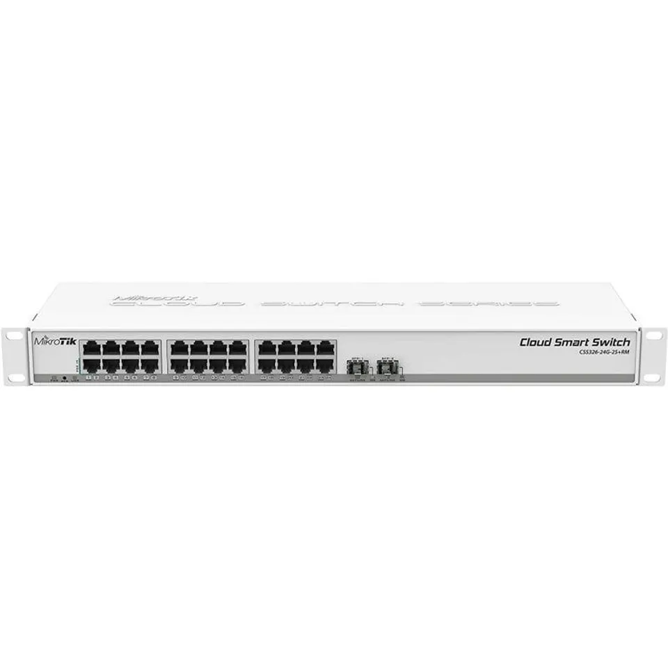 MikroTik CSS326-24G-2S+RM Switch 24 Puertos Gigabit y 2 SFP+