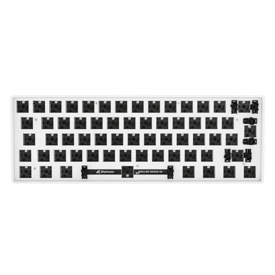Sharkoon Skiller SGK50 S4 Barebone ISO White Gaming USB-C