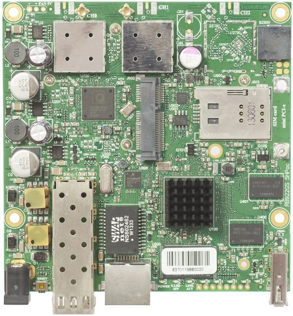 Mikrotik RouterBOARD RB922UAGS-5HPacD Mini PCIe 802.11ac