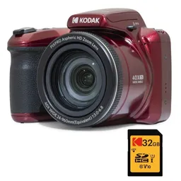 Kodak Pixpro Astro Zoom AZ405 20MP Roja + SDHC 32GB