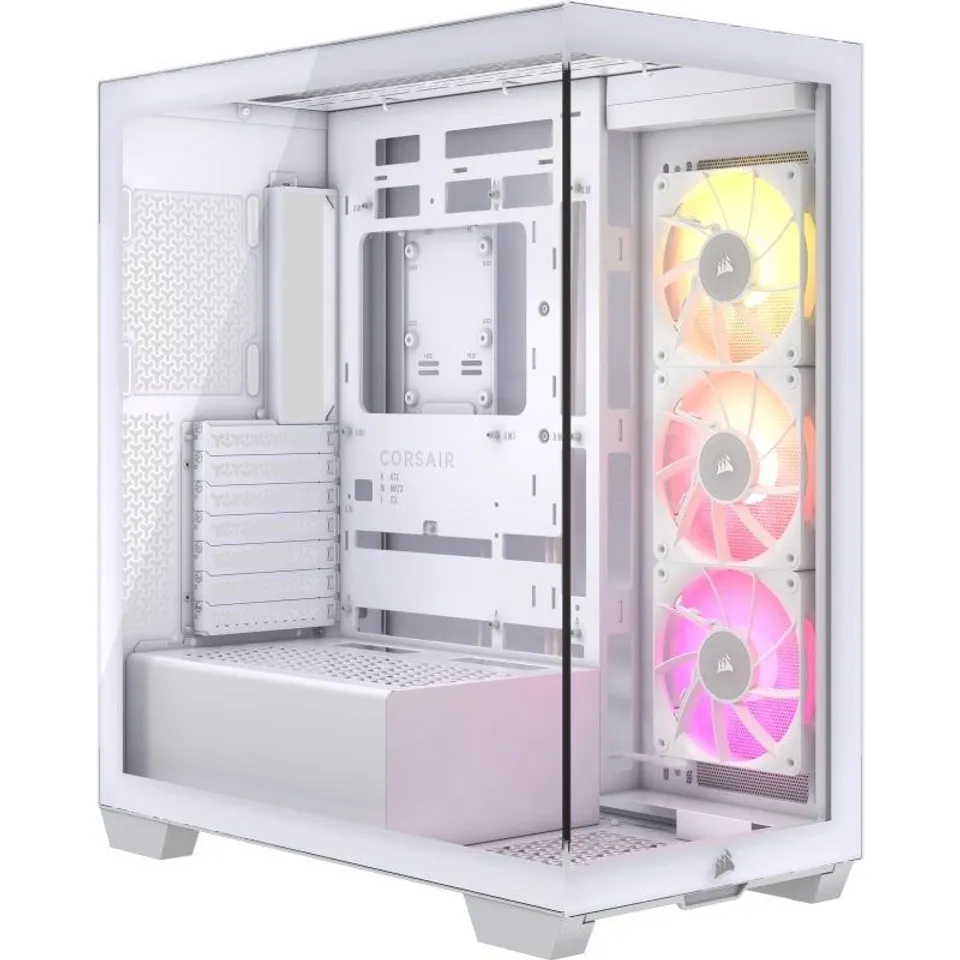 Corsair iCUE LINK 3500X RGB Cristal Templado USB-C Blanca