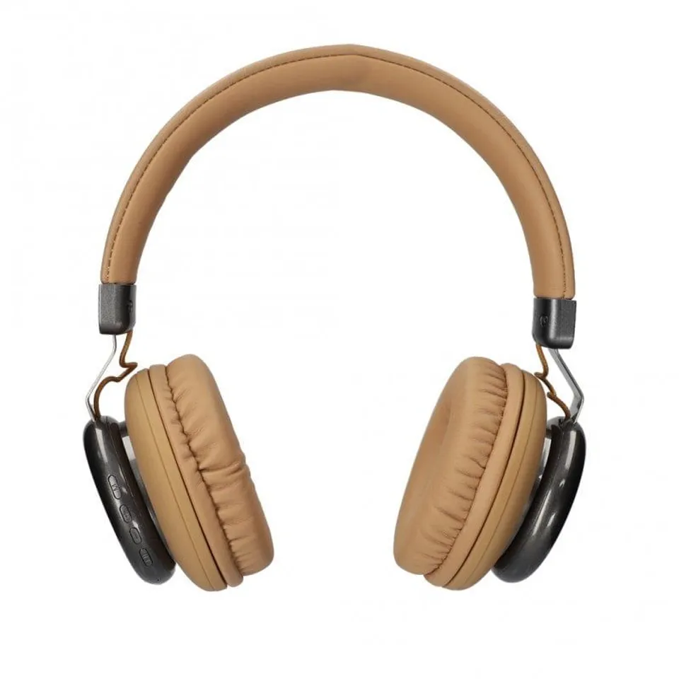 Ksix Retro 2 Auriculares Inalámbricos Marrón