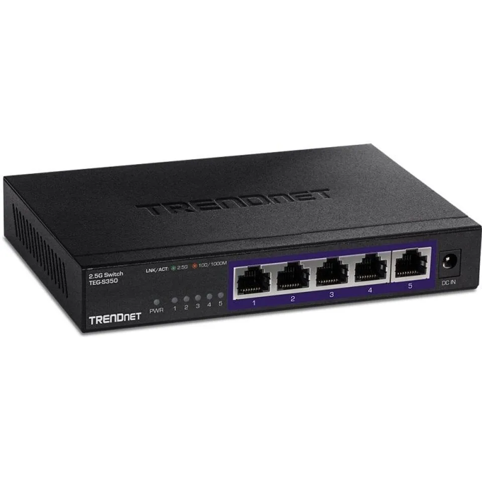 TRENDnet TEG-S350 Switch 5 Puertos Gigabit
