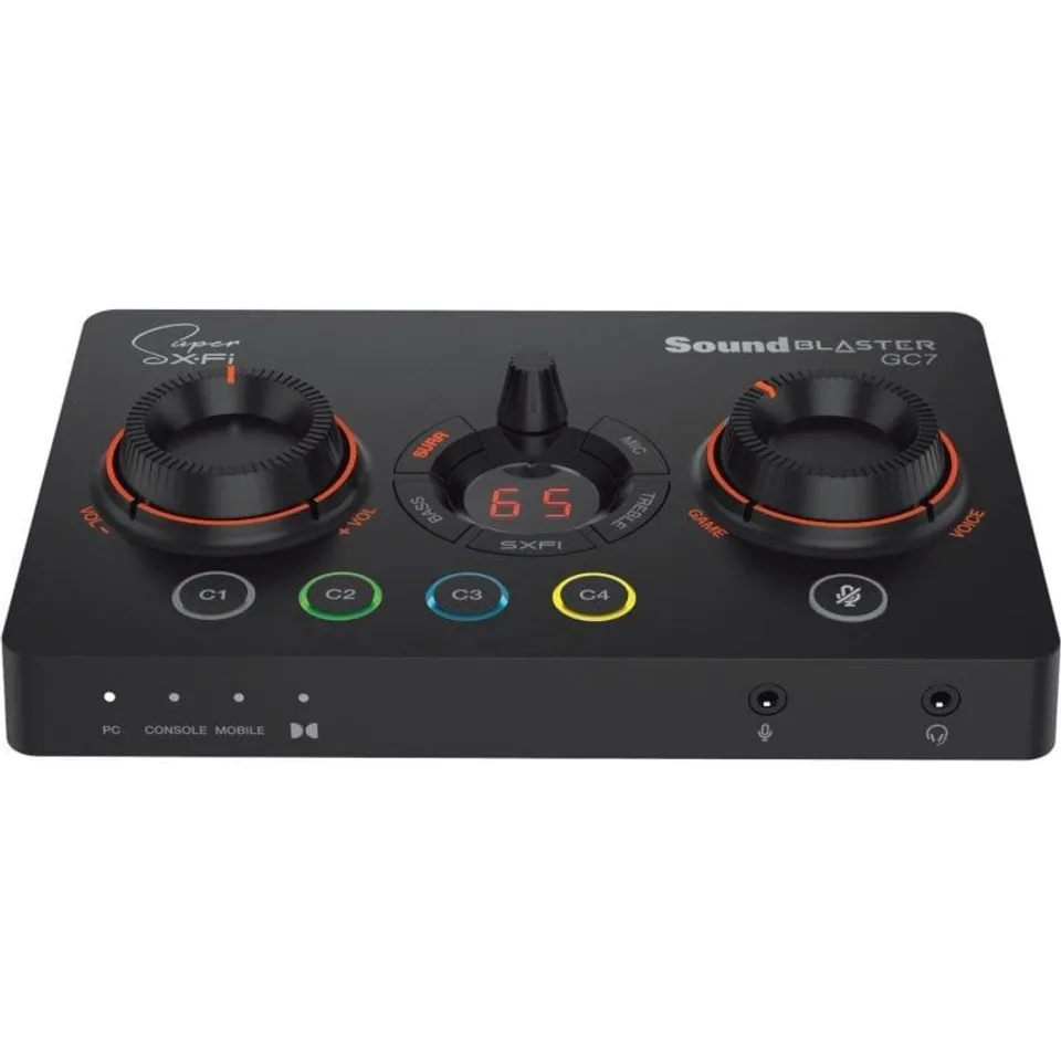 Creative Sound Blaster GC7 External USB DAC Super X-Fi RGB