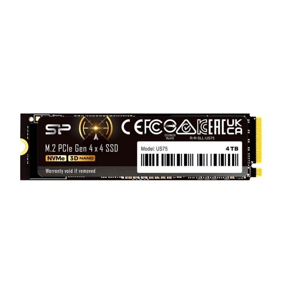 Silicon Power US75 4TB M.2 PCIe Gen4x4 NVMe Toolbox