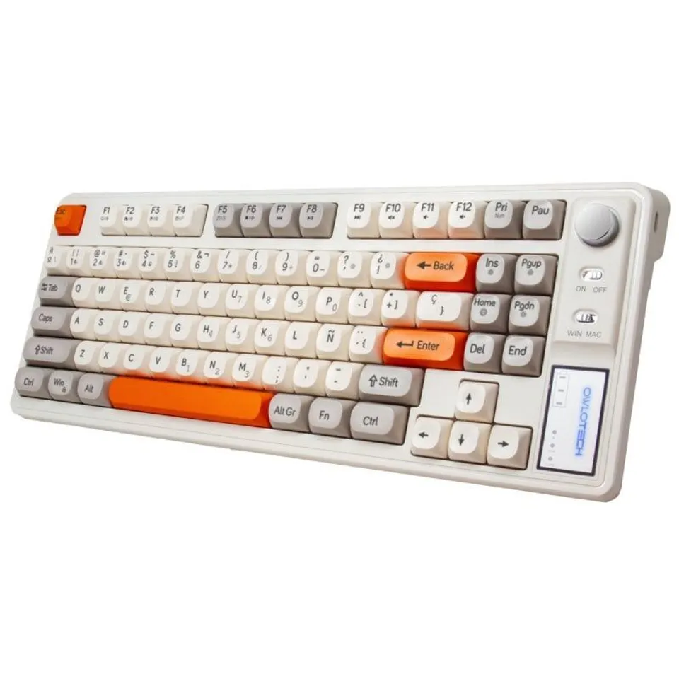 Owlotech Analog01 Teclado Inalámbrico con Knob