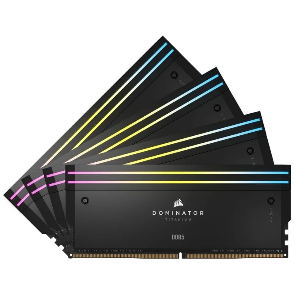Corsair Dominator Titanium DDR5-6000 96GB CL30 Negro