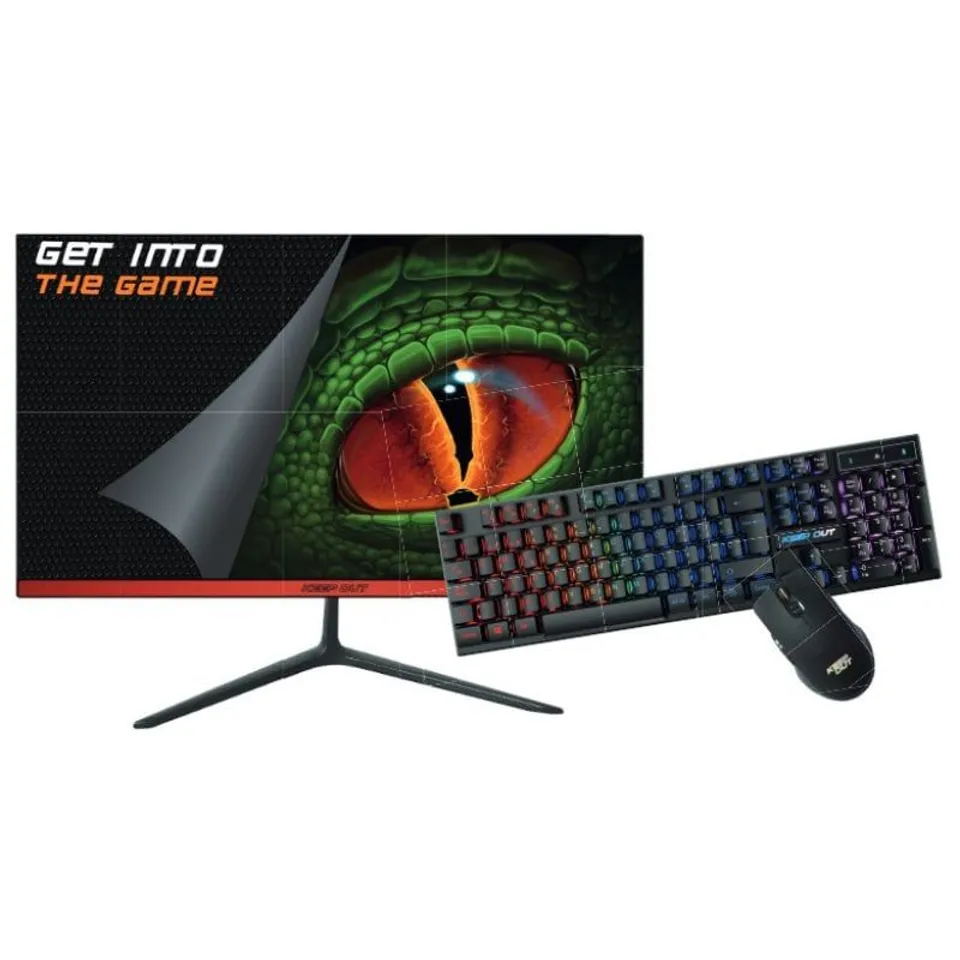 Keep Out XGM22KITV2 21.5" FHD 75Hz Teclado y Ratón RGB