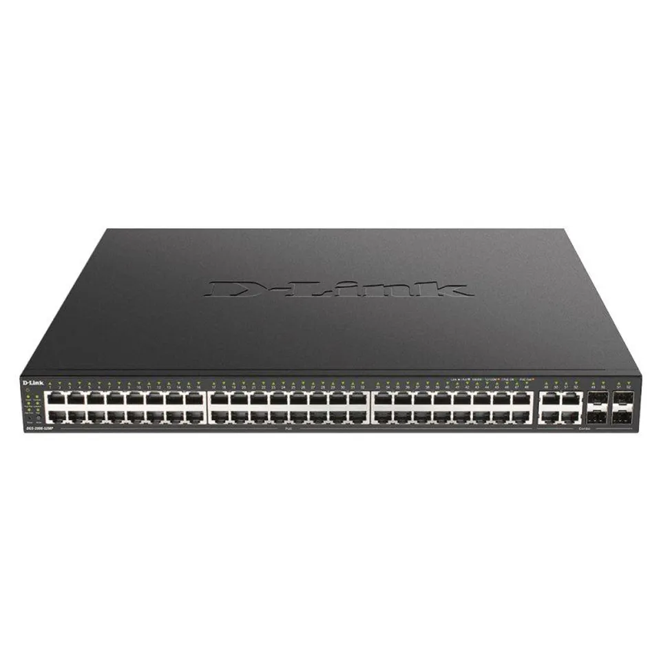 D-Link DGS-2000-52MP Switch Gestionado L2/L3 48 Puertos Gigabit 4 SFP
