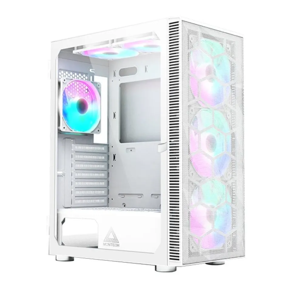 Montech X3 Mesh Torre ATX RGB Blanca