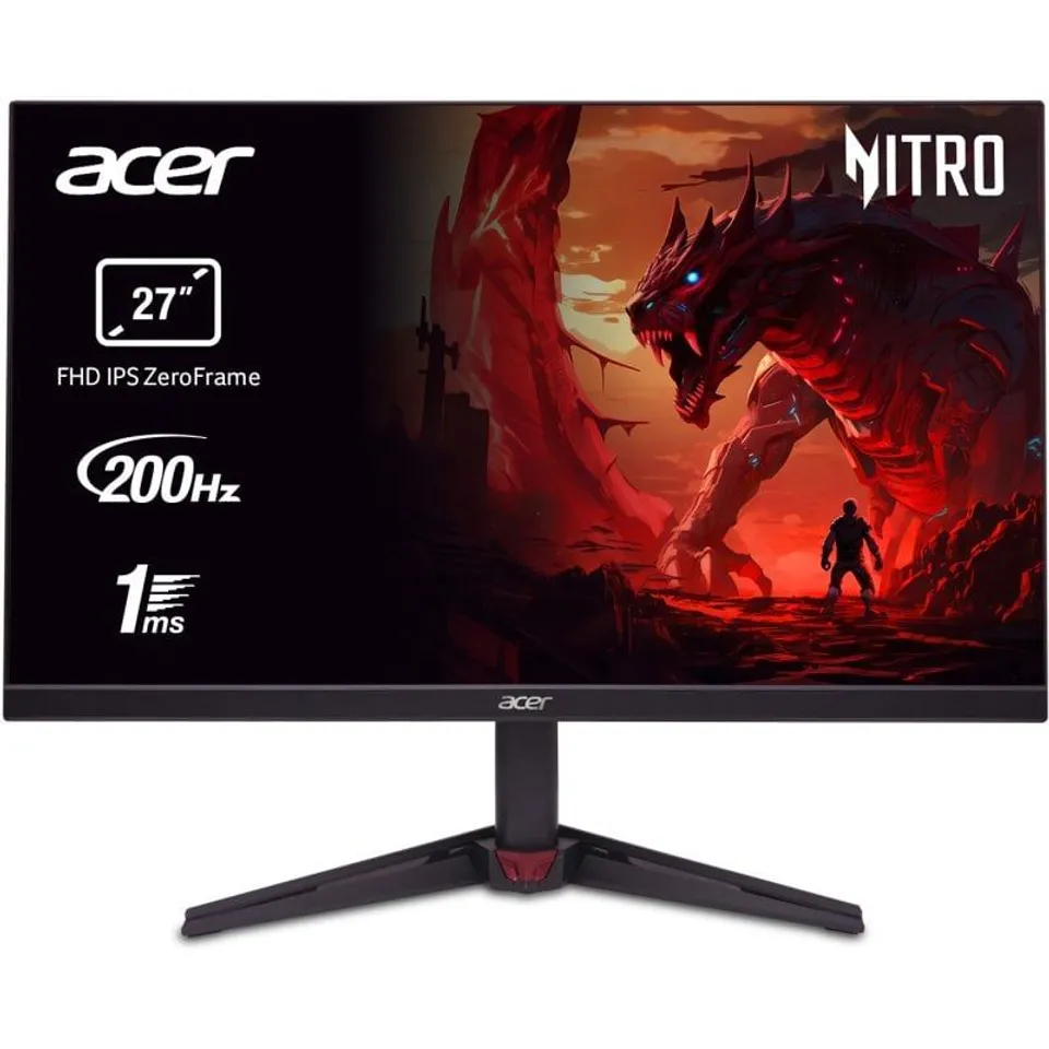 Acer Nitro VG240YX1bmiipx 23.8" IPS FHD 200Hz FreeSync