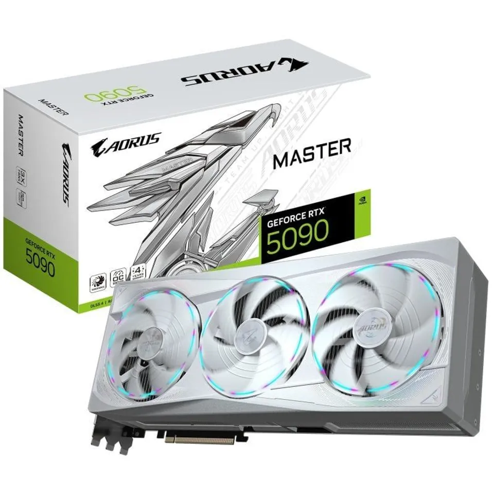 Gigabyte GeForce RTX 5090 AORUS MASTER ICE 32GB GDDR7