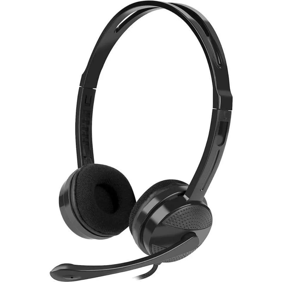 Natec Canary Auriculares con Micrófono Negros