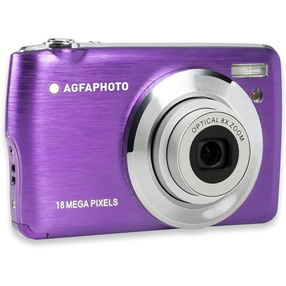 AgfaPhoto Compact DC8200 18MP 8x Zoom Púrpura