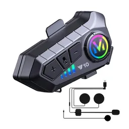 Klack Y10 Intercomunicador Moto Bluetooth IPX6 HiFi