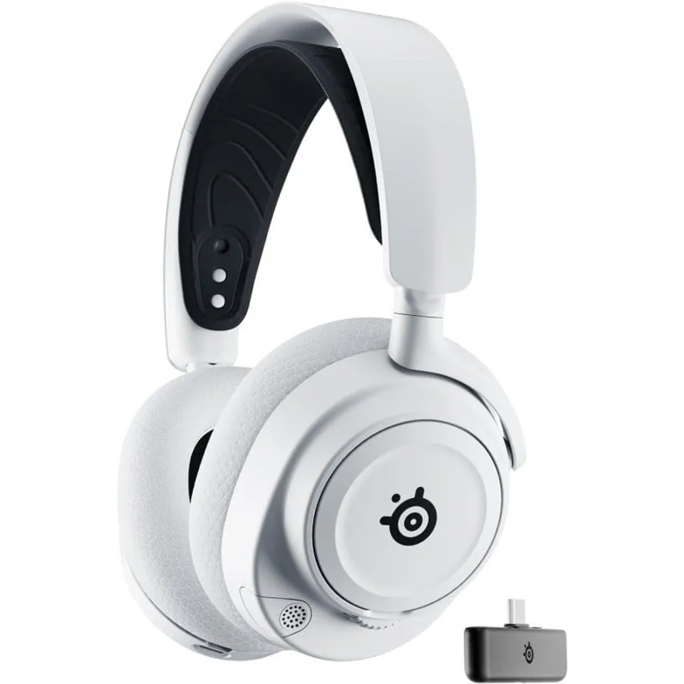 SteelSeries Arctis Nova 7X Auriculares Inalámbricos Bluetooth Blancos