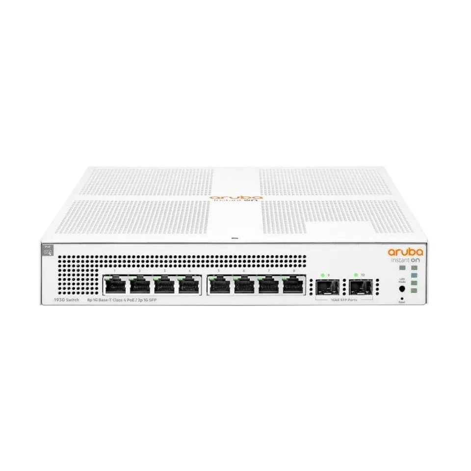 HPE Instant On 1930 Switch 8G Class4 PoE 2SFP 124W
