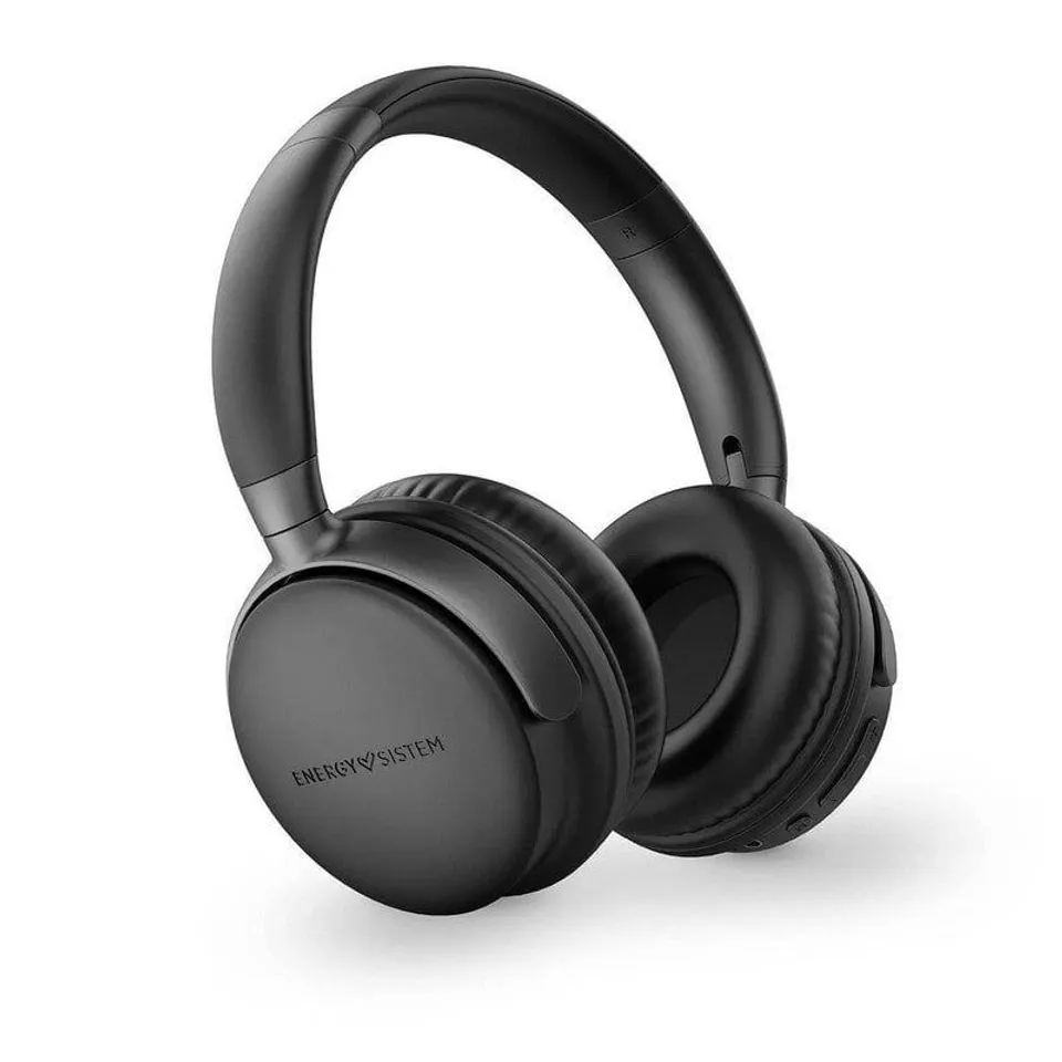 Energy Sistem Power Radio Auriculares Bluetooth FM Negros