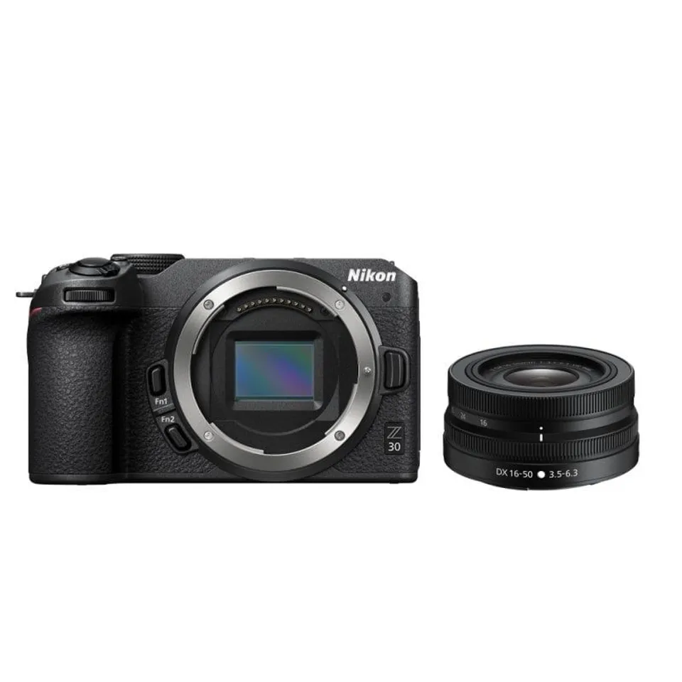 Nikon Z30 20.9MP+Objetivo NIKKOR Z DX 16-50mm f/3.5-6.3 VR