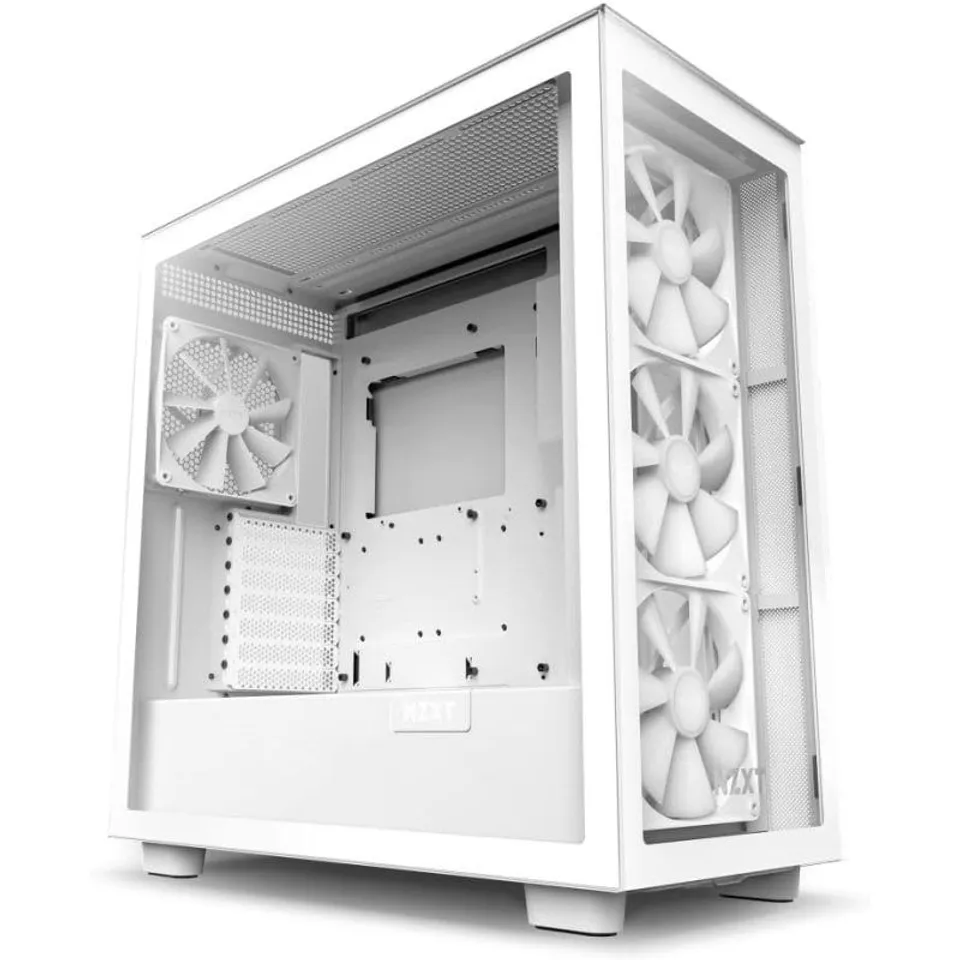 NZXT H7 Elite RGB 2023 Templado USB 3.2 Blanca