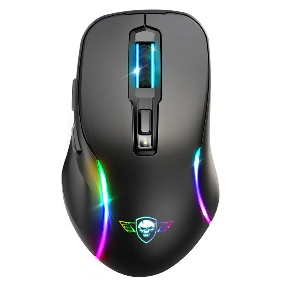 Spirit of Gamer Elite M50 Ratón Inalámbrico 8000 DPI Negro