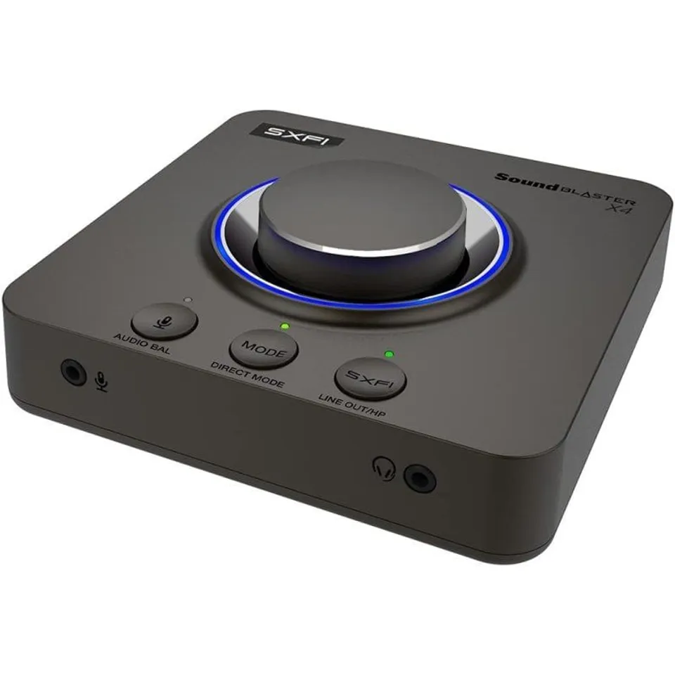 Creative Sound Blaster X4 Tarjeta de Sonido USB Externa 7.1 X-FI