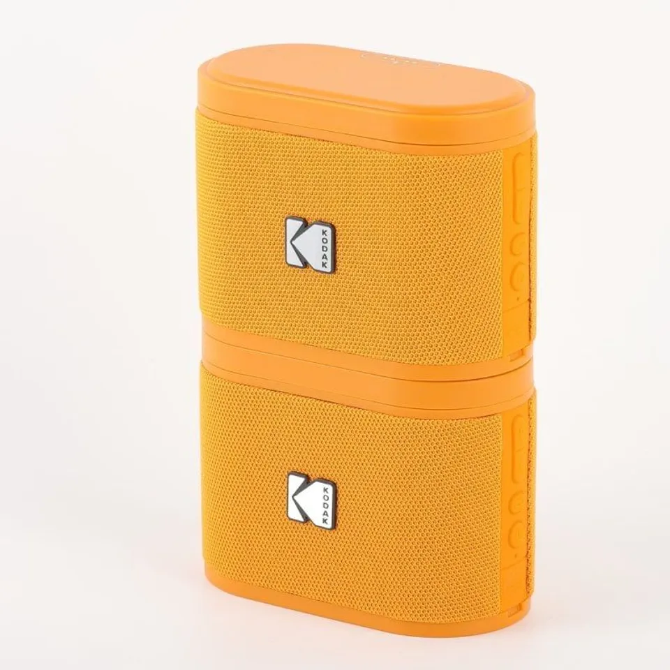 Kodak Altavoces Portátiles Bluetooth 5W Apilables con Dock Magnético