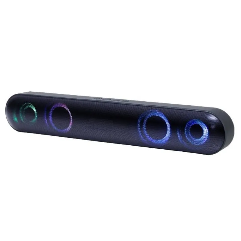 Gembird Barra de Sonido Bluetooth Negra