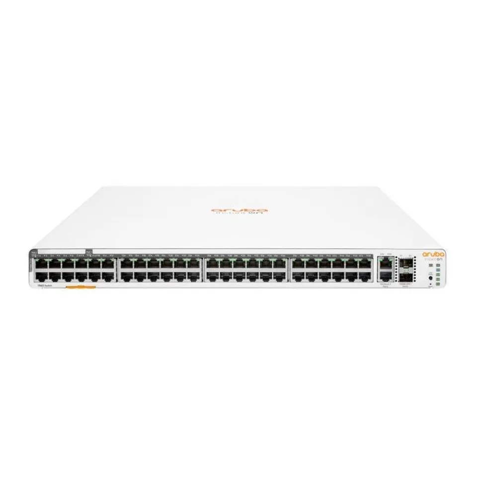 HPE Instant On 1960 Switch Gestionado L2+ 48 Puertos Gigabit 2 SFP+ PoE 600W
